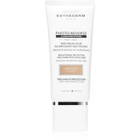 Institut Esthederm Photo Reverse Brightening Protective Anti-Dark Spots Face Care schützende Tönungscreme gegen Pigmentflecken hoher UV-Schutz Farbton