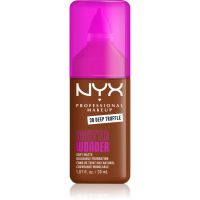NYX Professional Makeup Make ‘Em Wonder Viegls un matējošs tonālais krēms (tonis) 38 Deep Truffle 30 ml