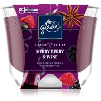 GLADE Merry Berry & Wine αρωματικό κερί 224 γρ