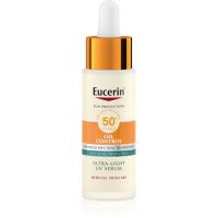 Eucerin Sun Protection Oil Control Ultra-Light UV Serum захисна сироватка SPF 50+ 30 мл