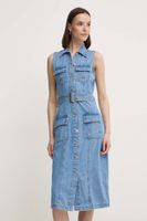 Pepe Jeans Rifľové šaty Pepe Jeans LIZ