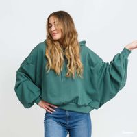 Bluza Urban Classics Ladies Organic Oversized Terry Hoody Green XS-S