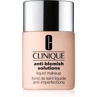 Clinique Anti-Blemish Solutions™ Liquid Makeup prekrivni tekoči puder za mastno k aknam nagnjeno kožo odtenek WN 76 Toasted Wheat 30 ml