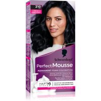 Schwarzkopf Perfect Mousse tartós hajfesték árnyalat 210 Icy Black