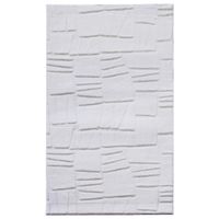 TKANÝ KOBEREC, 140/200 cm, biela