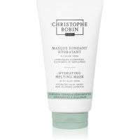 Christophe Robin Hydrating Melting Mask with Aloe Vera Hydratisierende Maske für trockenes Haar 75 ml