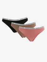 Tommy Hilfiger Underwear 3-pack Gaćice ružičasta