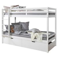 MID.YOU POSCHODOVÁ POSTEĽ, 90/200 cm biela