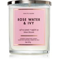 Bath & Body Works Rose Water & Ivy aроматична свічка 227 гр