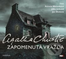 Zapomenutá vražda - Agatha Christie - audiokniha z kategorie Detektivky, thrillery a horory