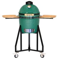 Gril Kamado Egg 16" keramický, priemer 33,5 cm, zelený