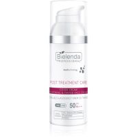 Bielenda Professional Post Treatment Care Soothing & Tinted Face Cream pomirjujoča krema za občutljivo in razdraženo kožo SPF 50 50 ml