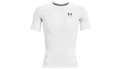 Under Armour HeatGear Armour Sort Sleeve T-shirt - Pánske - Tričko Under Armour - Biele - 1361518-100 - Veľkosť: XXL