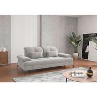 Sit & More 2,5-MIESTNA POHOVKA, textil, strieborná