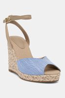 Sandále Tommy Hilfiger CHAMBRAY HIGH WEDGE ESPADRILLE