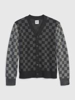 GAP Kids cardigan chessboard - Boys