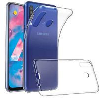 Silikonski ovitek Samsung Galaxy M30 prozoren