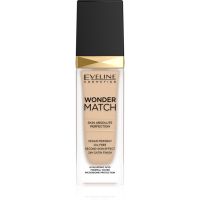 Eveline Cosmetics Wonder Match dugotrajni tekući puder s hijaluronskom kiselinom nijansa 10 Light Vanilla 30 ml