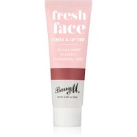 Barry M Fresh Face večnamensko ličilo za ustnice in lica odtenek Deep Rose 10 ml