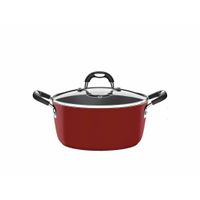 Tramontina 28705/728 Monaco Induction hrniec 28cm/6,4l/červená