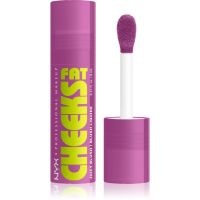 NYX Professional Makeup Fat Cheeks Juicy Blush flüssiges Rouge Farbton 08 Blueberry Burst 8 ml