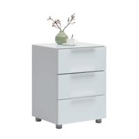 Voleo NOČNÝ STOLÍK, biela s vysokým leskom, 45/60/40,5 cm