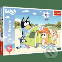 Trefl Puzzle 24 Maxi - Blueyho úžasný deň / BBC Bluey - puzzle z kategorie Maxi dílky