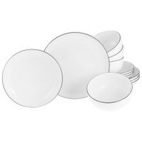 Creatable JEDÁLENSKÝ SERVIS Allround Black Line 12-dielne