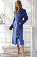 Dámský župan LaL Aura Modrá XL