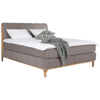 Livetastic BOXSPRINGOVÁ POSTEĽ, 160/200 cm, taupe