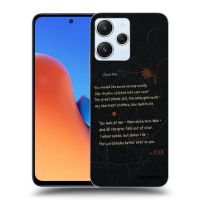Silikónový čierny obal pre Xiaomi Redmi 12 5G - POET