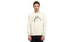 Dedicated Sweatshirt Malmoe Side Bikes Oat White Pánske - Mikiny a mikiny s kapucou Dedicated - Biela - 21126-L - Size: L