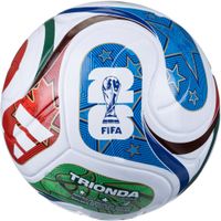 ADIDAS PERFORMANCE Lopta 'World Cup'  plava / zelena / crvena / bijela
