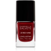 Gabriella Salvete Longlasting Enamel hosszantartó körömlakk magasfényű árnyalat 23 Red Wine 11 ml