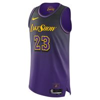 Nike Dri-FIT ADV NBA LeBron James Los Angeles Lakers 2024/25 City Edition Authentic Jersey - Pánske - Dres Nike - Fialové - FQ4469-504 - Veľkosť: 58