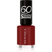 Rimmel 60 Seconds Super Shine körömlakk árnyalat 320 Rapid Ruby 8 ml