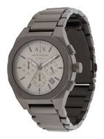 ARMANI EXCHANGE Analogni sat 'SYNC'  srebrno siva