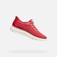 Růžové dámské tenisky Geox Spherica Plus - Dámské