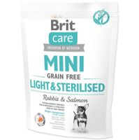 Brit Care Mini GF Light & Sterilised Rabbit & Salmon 400 g