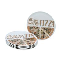 Creatable SADA TANIEROV NA PIZZU, keramika, 33 cm