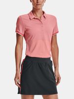 Under Armour UA Zinger Point SS Polo T-Shirt Rosa