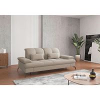 Sit & More TROJMIESTNA POHOVKA, textil, taupe