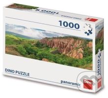 Červená rokle panoramic - puzzle z kategorie Přírodní scenérie