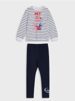 Sinsay - Komplet dzianinowy Stitch - wielobarwny