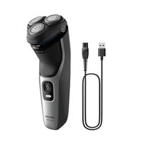 Shaver 3000 Series S3143/00 Elektriskais skuveklis mitrai un sausai skūšanai