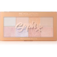 Makeup Revolution Soph X палитра с озарители 16 гр.