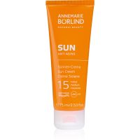 ANNEMARIE BÖRLIND SUN ANTI-AGING крем для засмаги проти старіння шкіри SPF 15 75 мл