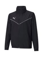 PUMA Sportska jakna 'TeamRISE'  crna / bijela