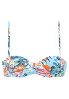VENICE BEACH Bikini gornji dio  plava / svijetloplava / tamno zelena / narančasta