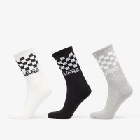 Κάλτσες Vans Classic Check Crew 3-Pack White/ Black/ Grey XL
